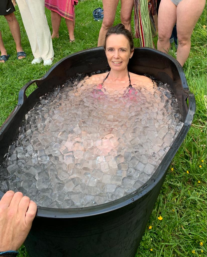 Ijsbad volgens de Wim Hof methode