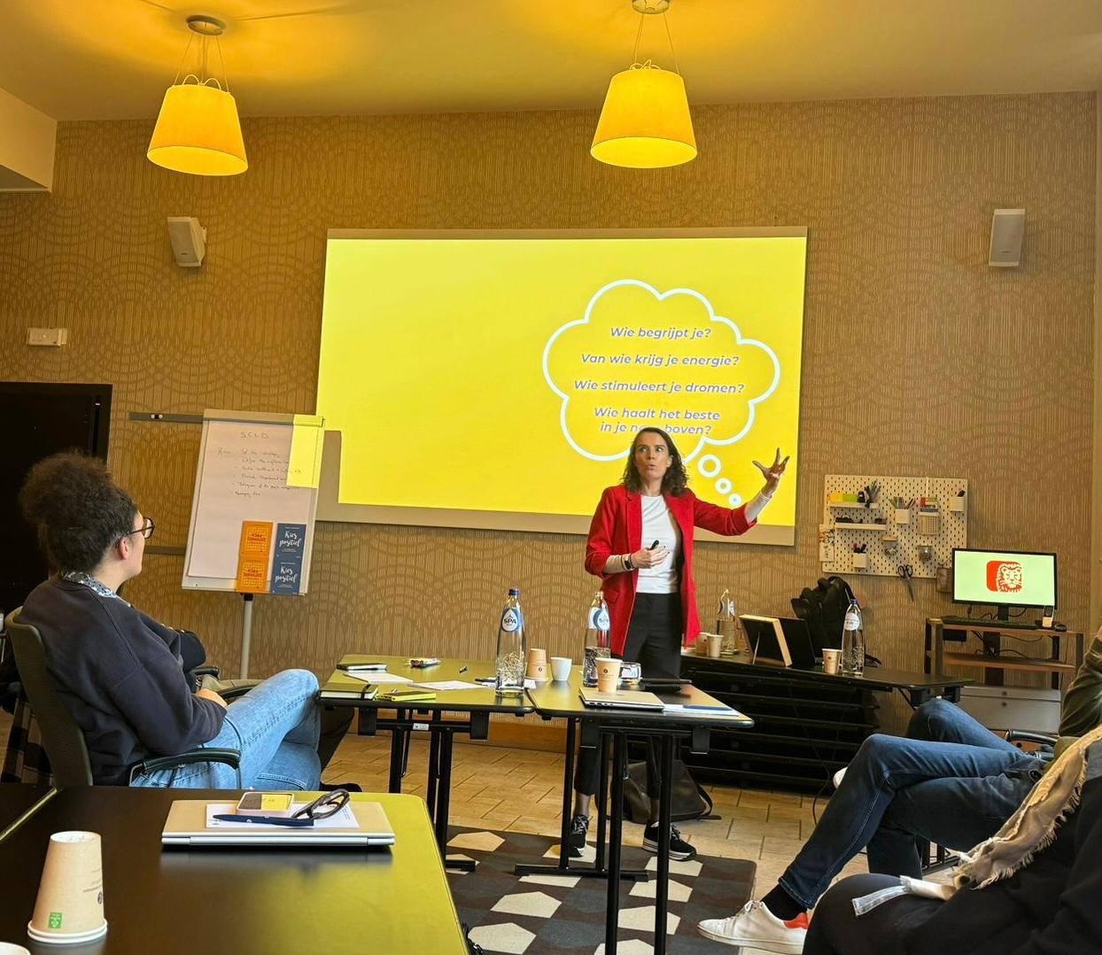 Inspiratie en positiviteit verspreiden bij het Wit-gele Kruis, bij ING en vele anderen.